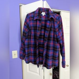 Relaxed Fit flannel shirt